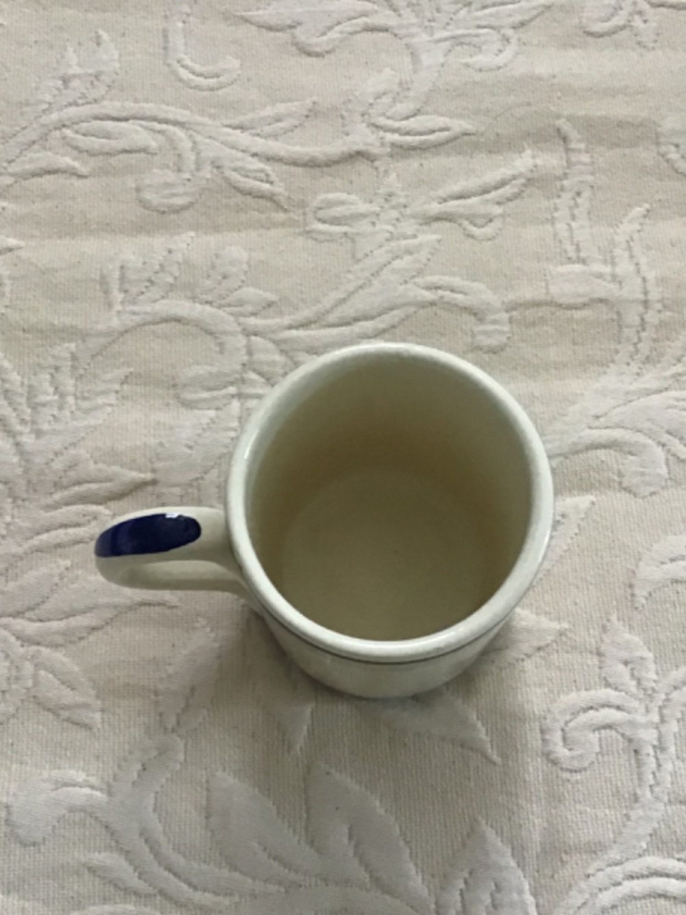 Italian pottery hand painted mug - Grapes - Picture 6 of 7